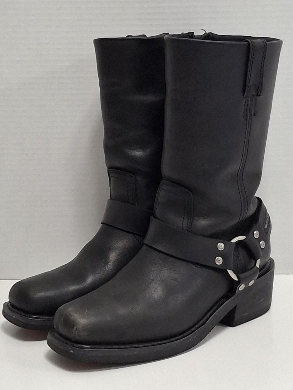 Harley-Davidson Women's Waterproof Harness Motorcycle Black Boots Size 8 Women's